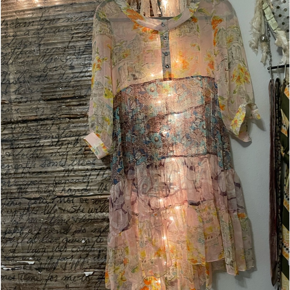 Light see through dress
